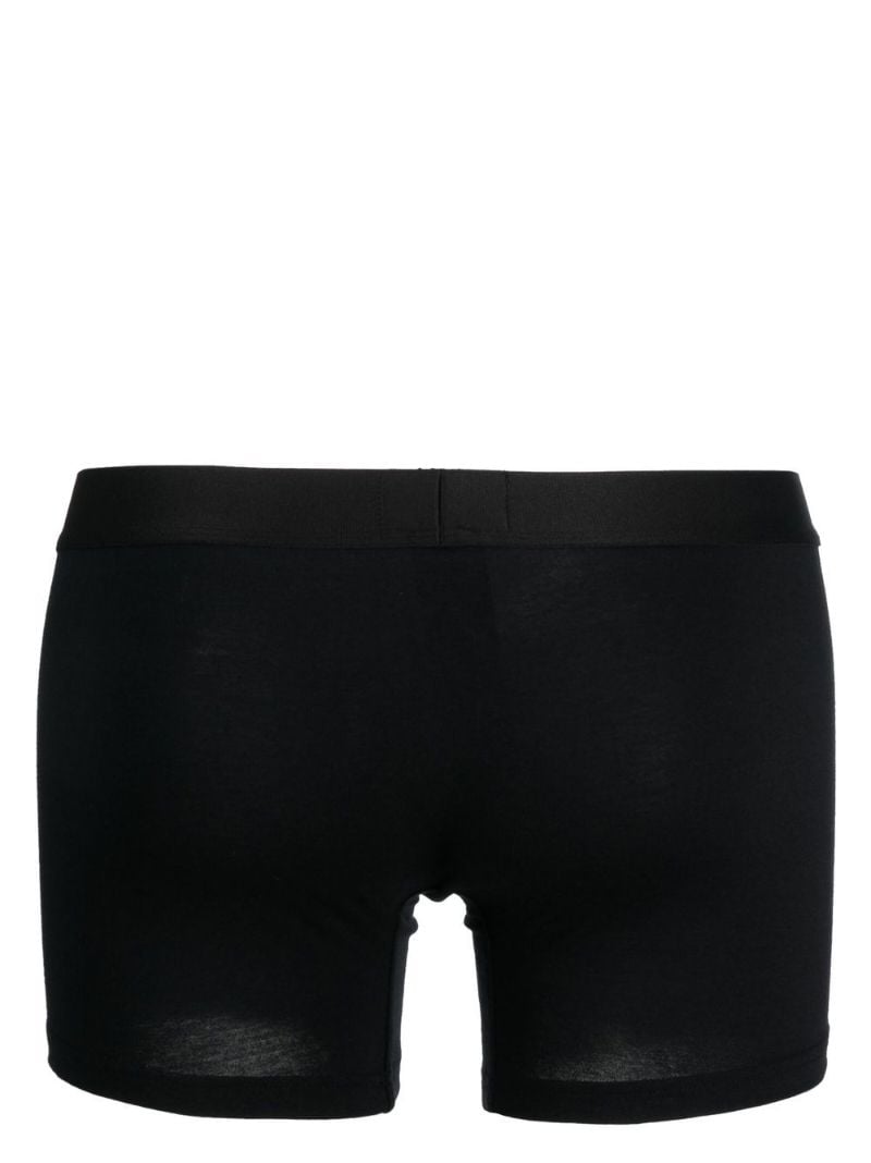 Black Logo Waistband Boxers Set
