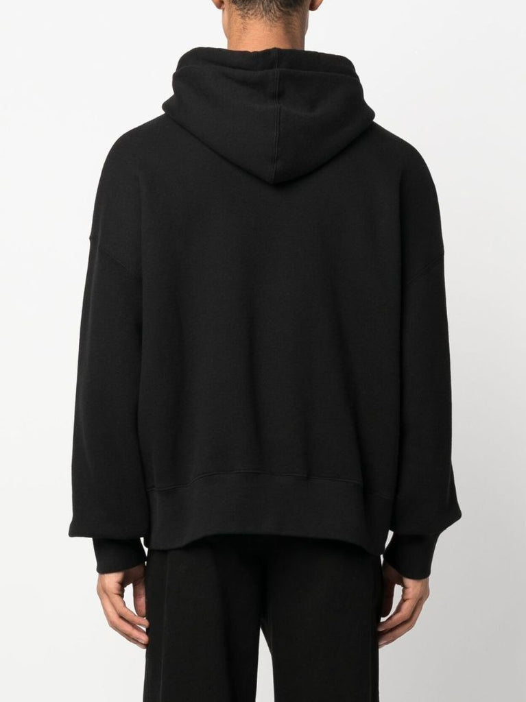 Black Teddy Bear Cotton Hoodie