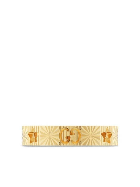 18k Yellow Gold Icon Star Ring