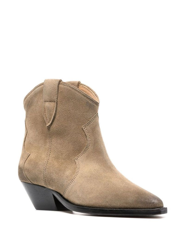 Suede 45mm Ankle Boots