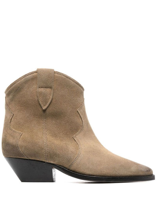 Suede 45mm Ankle Boots