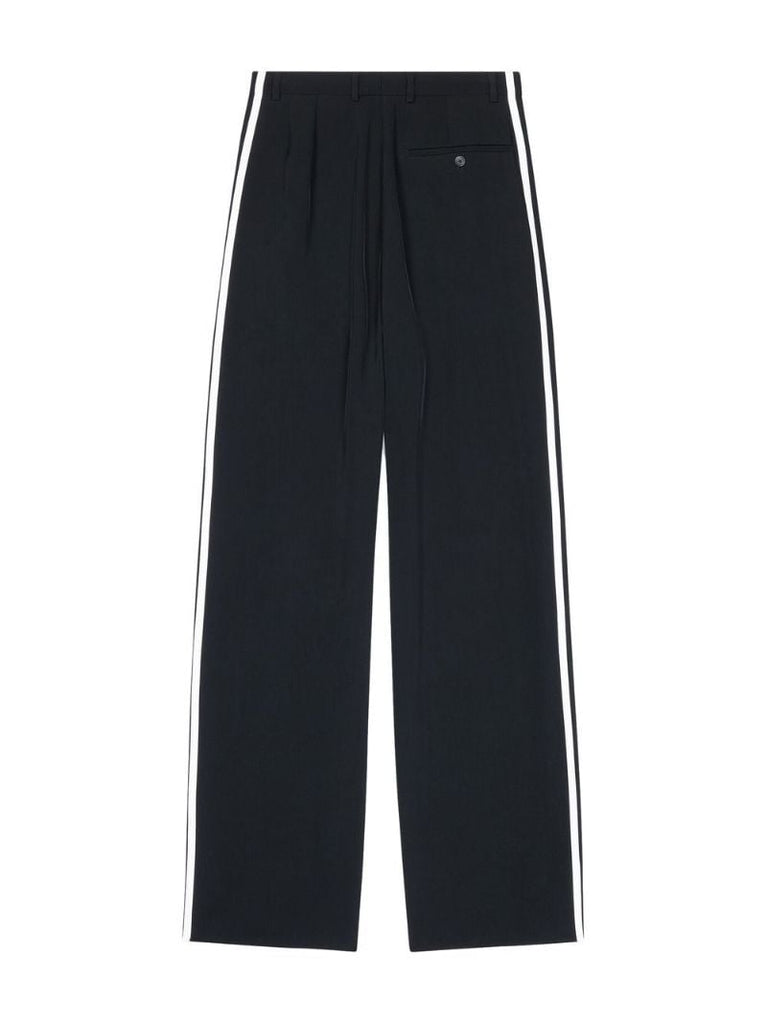 X Adidas Black Logo Embroidered Tailored Trousers