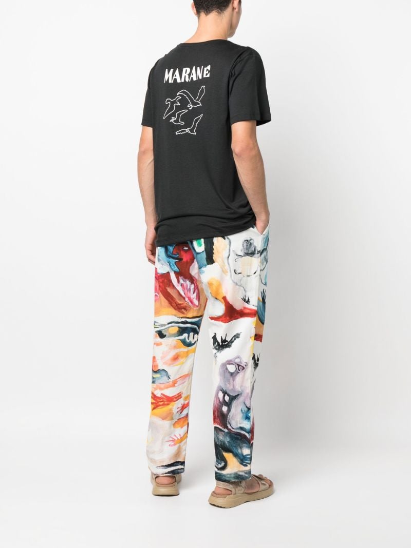 Black Rocha Graphic Print T-shirt