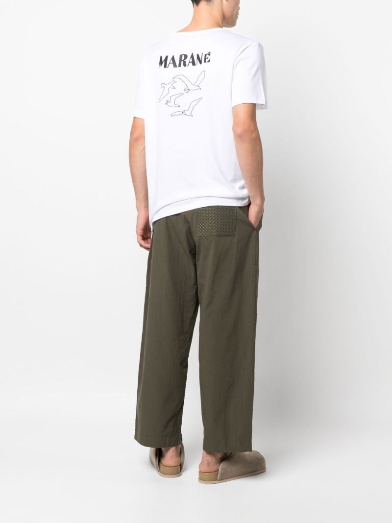 White Rocha Graphic Print T-shirt