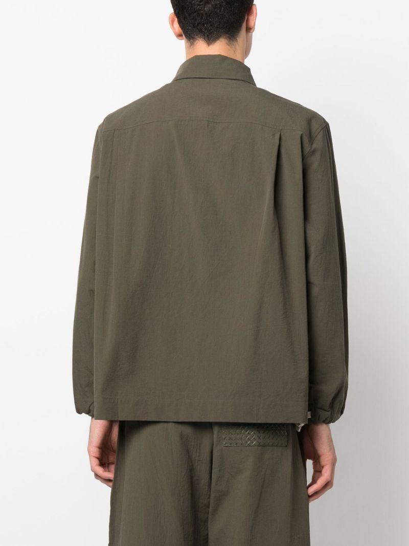 Green Santiago Organic Cotton Overshirt