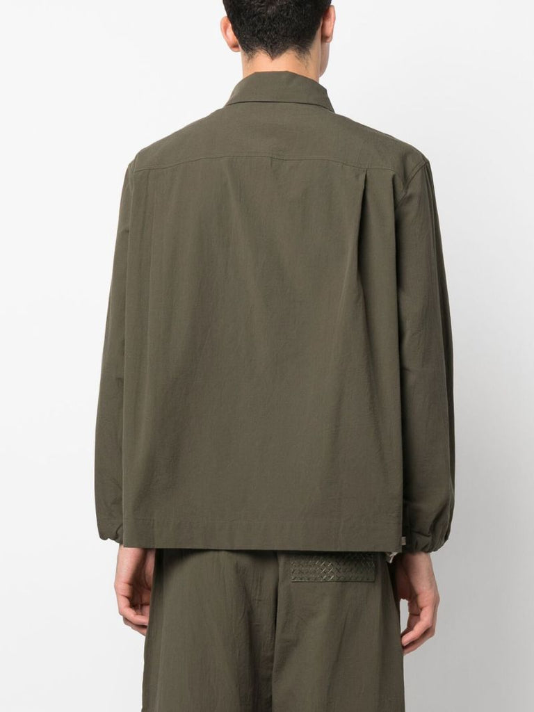 Green Santiago Organic Cotton Overshirt
