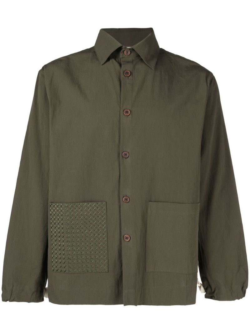 Green Santiago Organic Cotton Overshirt