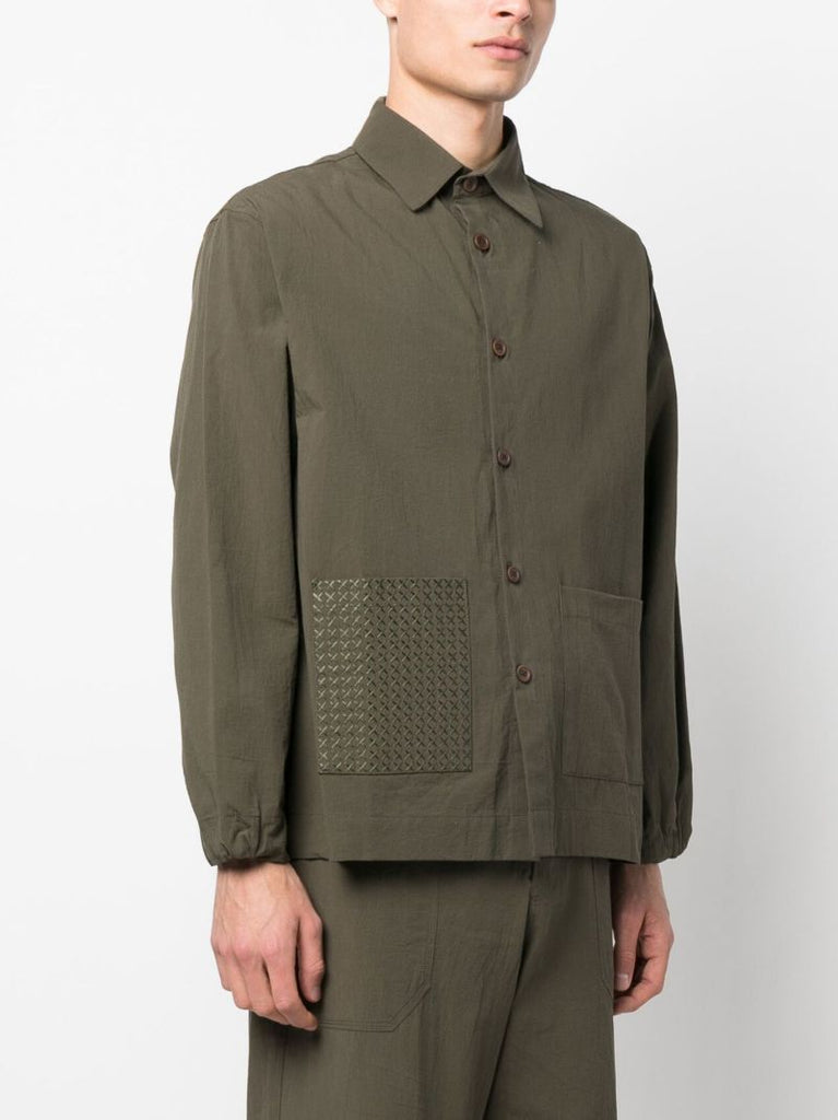 Green Santiago Organic Cotton Overshirt