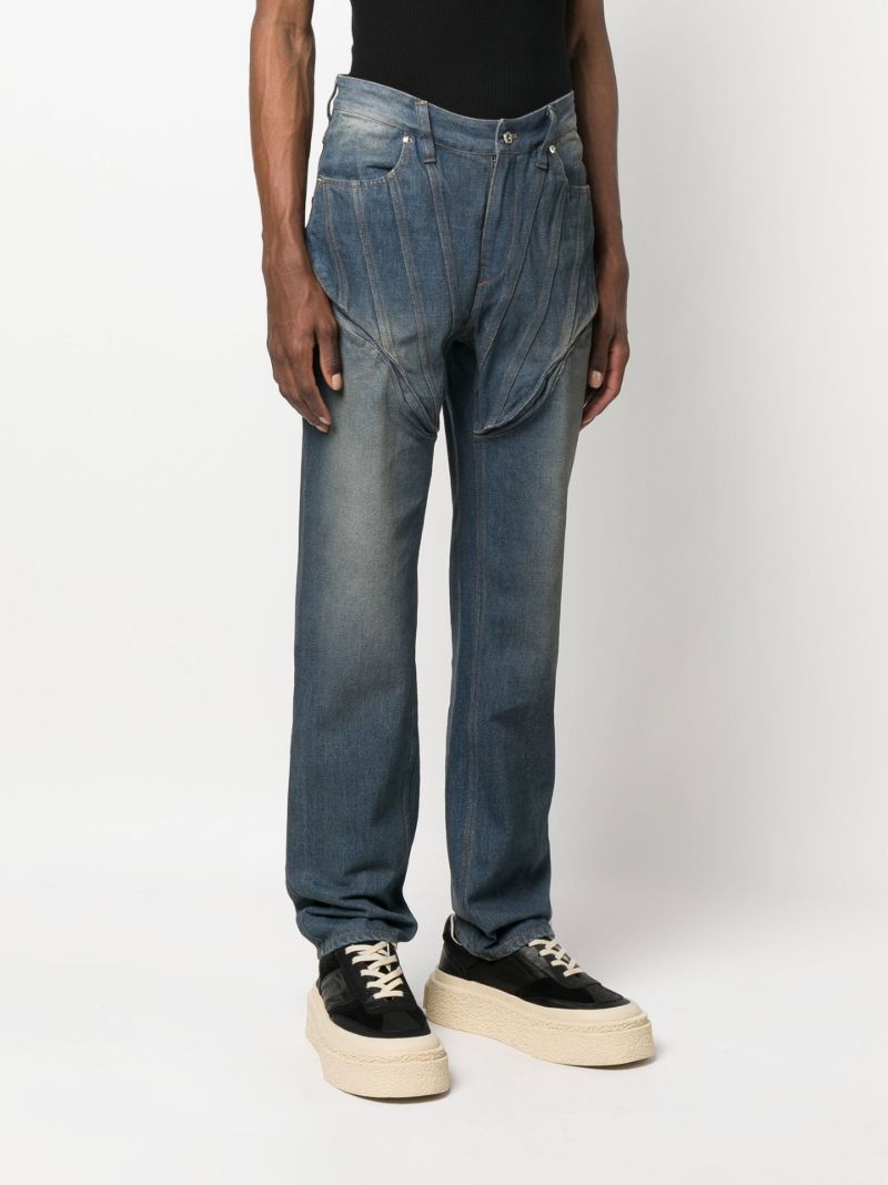 Blue Dart Detail Jeans