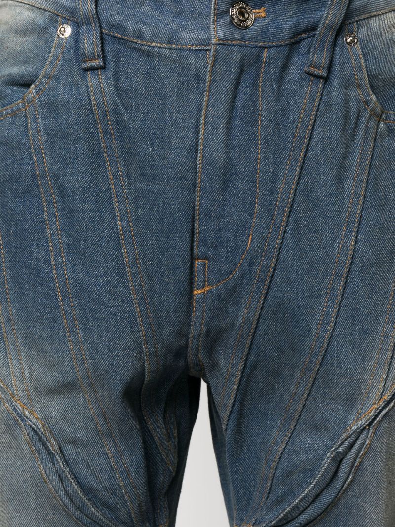 Blue Dart Detail Jeans