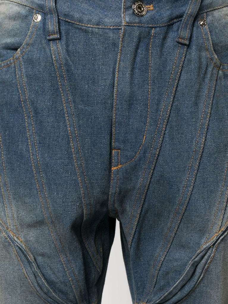 Blue Dart Detail Jeans