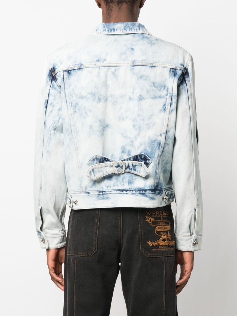Blue Corset Denim Jacket