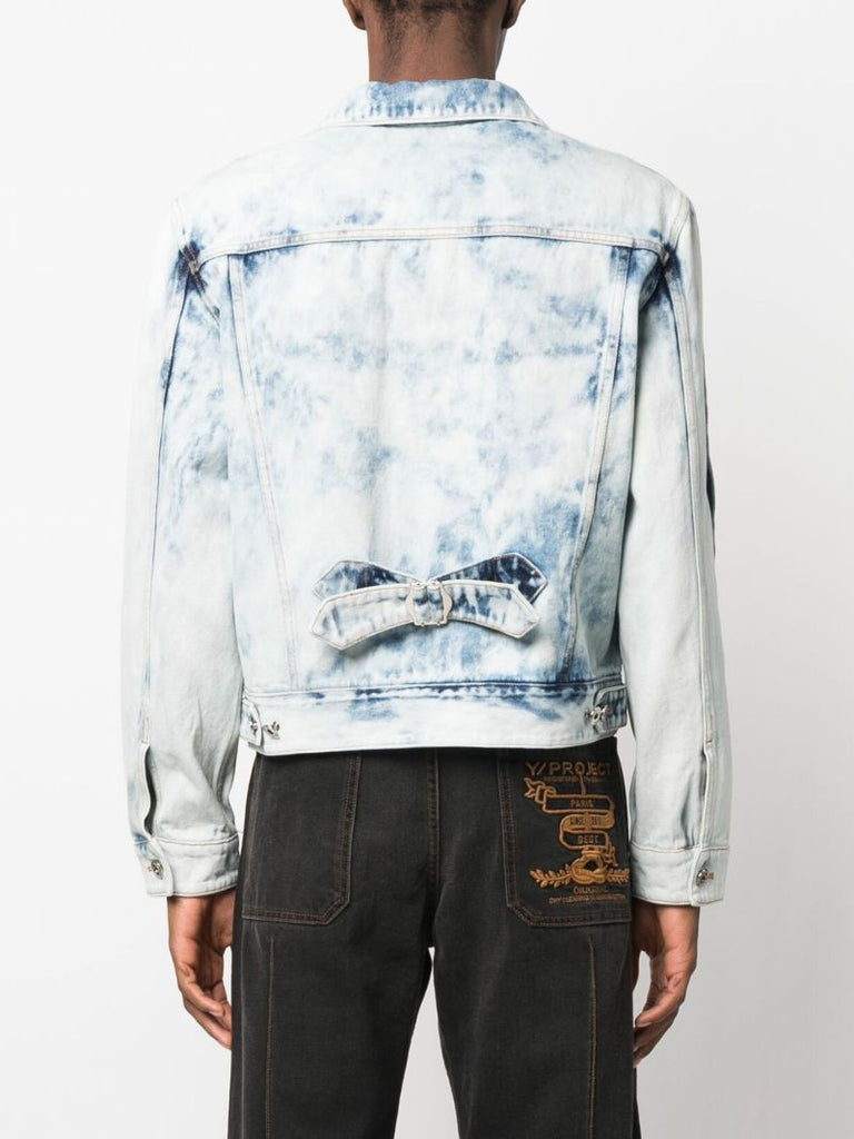 Blue Corset Denim Jacket