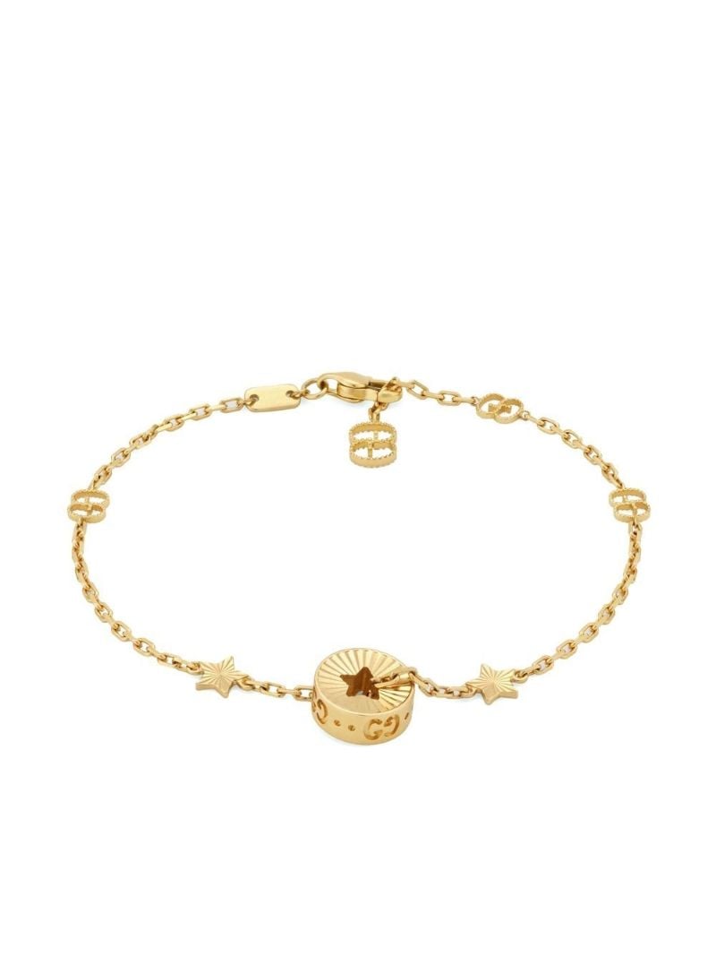 18k Yellow Gold Icon Star Bracelet