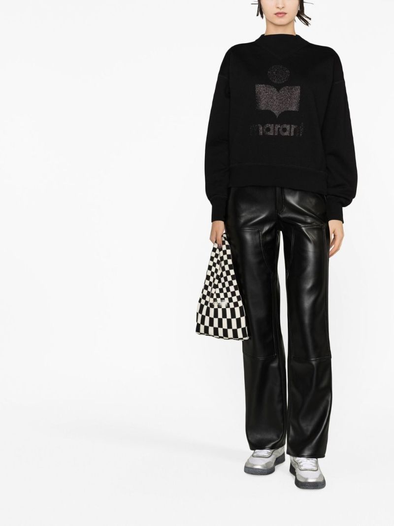 Black Moby Logo Sweatshirt