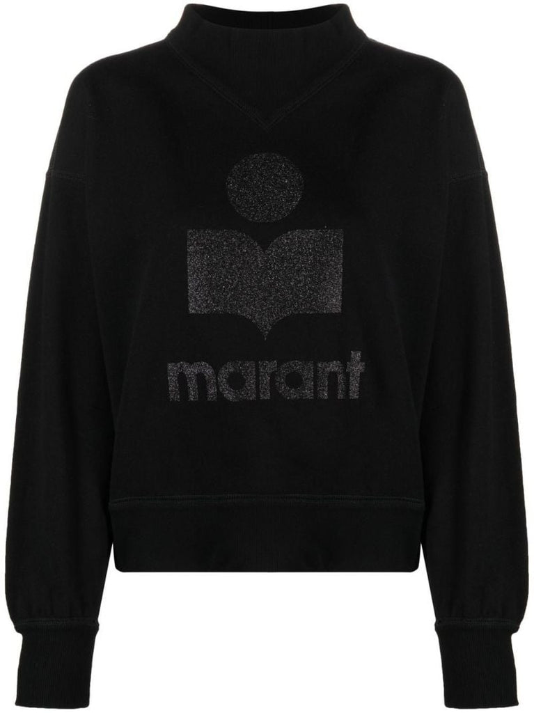 Black Moby Logo Sweatshirt
