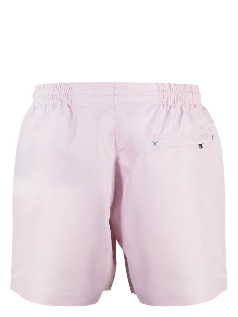 Purple Drawstring Swim Shorts