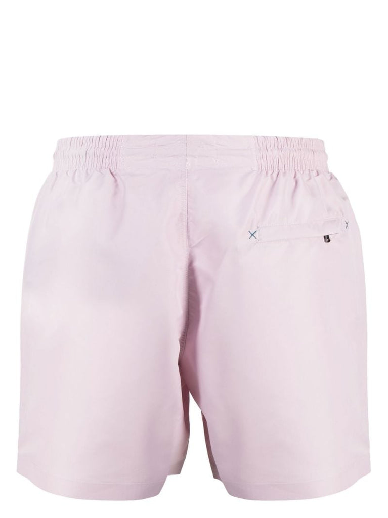 Purple Drawstring Swim Shorts