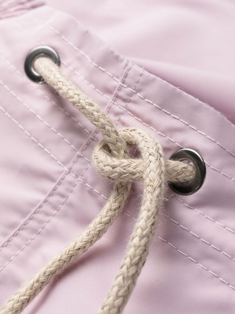 Purple Drawstring Swim Shorts