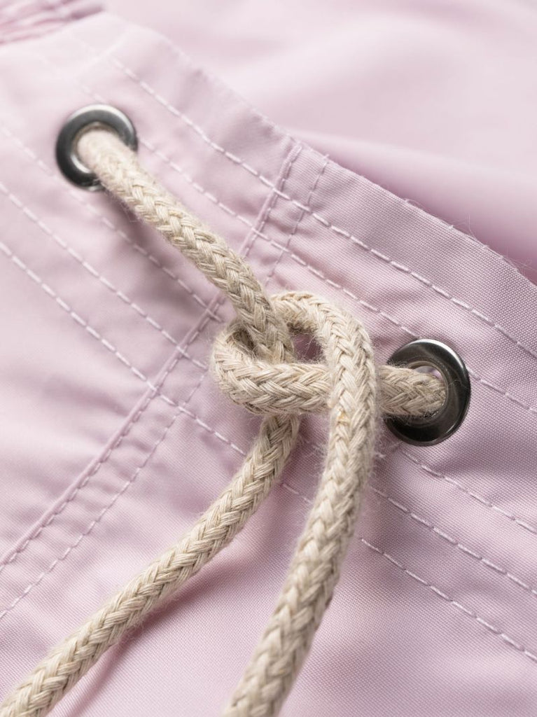 Purple Drawstring Swim Shorts