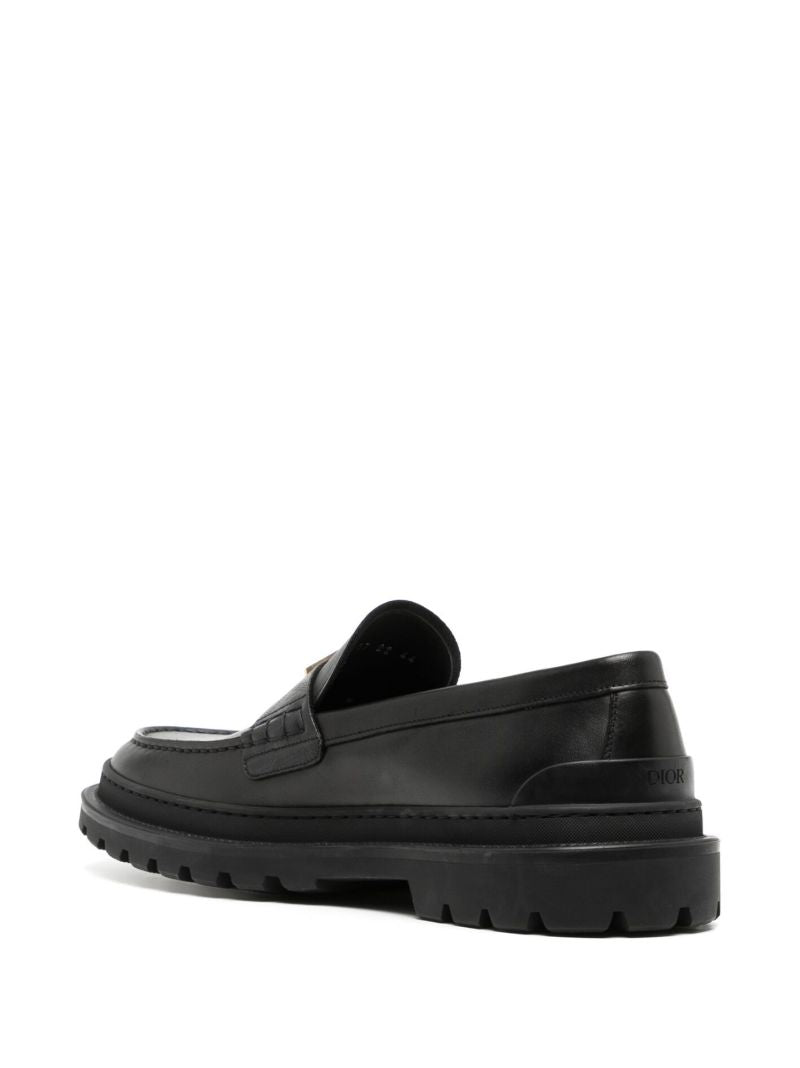 Black Explorer Loafers