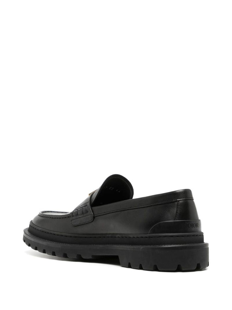 Black Explorer Loafers
