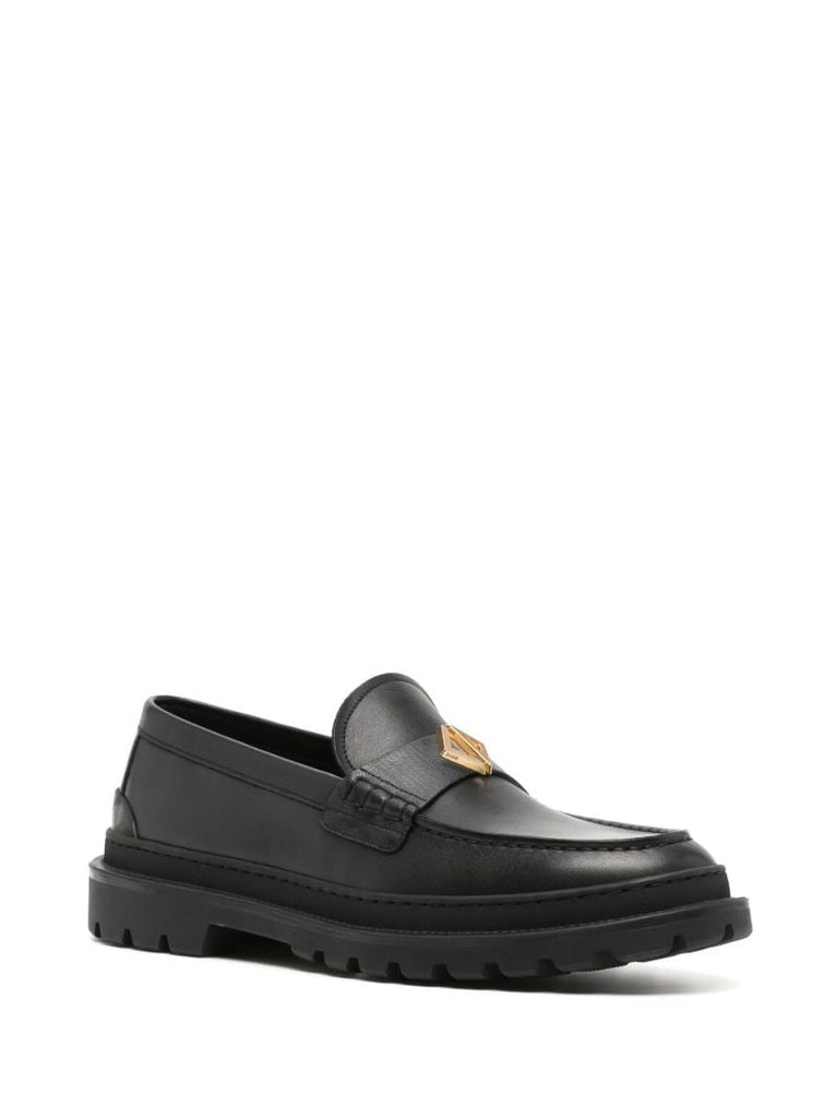 Black Explorer Loafers