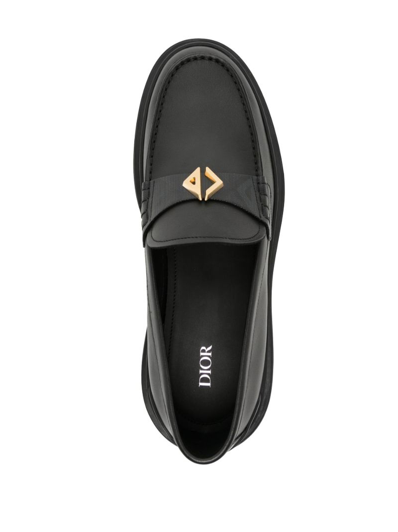 Black Explorer Loafers