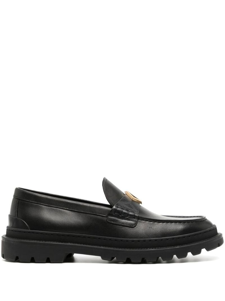 Black Explorer Loafers
