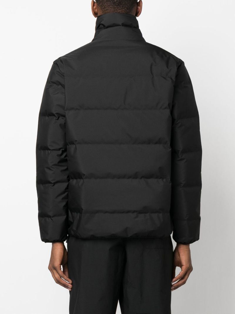 Black Emblem Padded Jacket