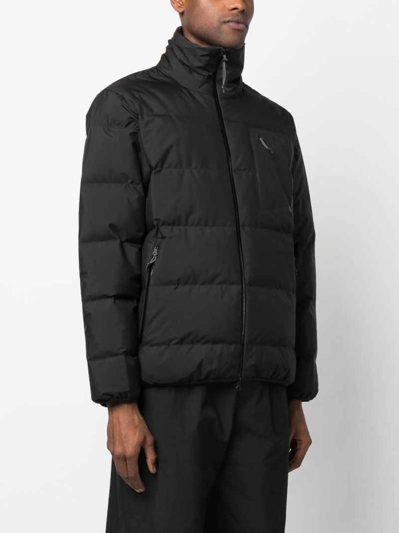 Black Emblem Padded Jacket