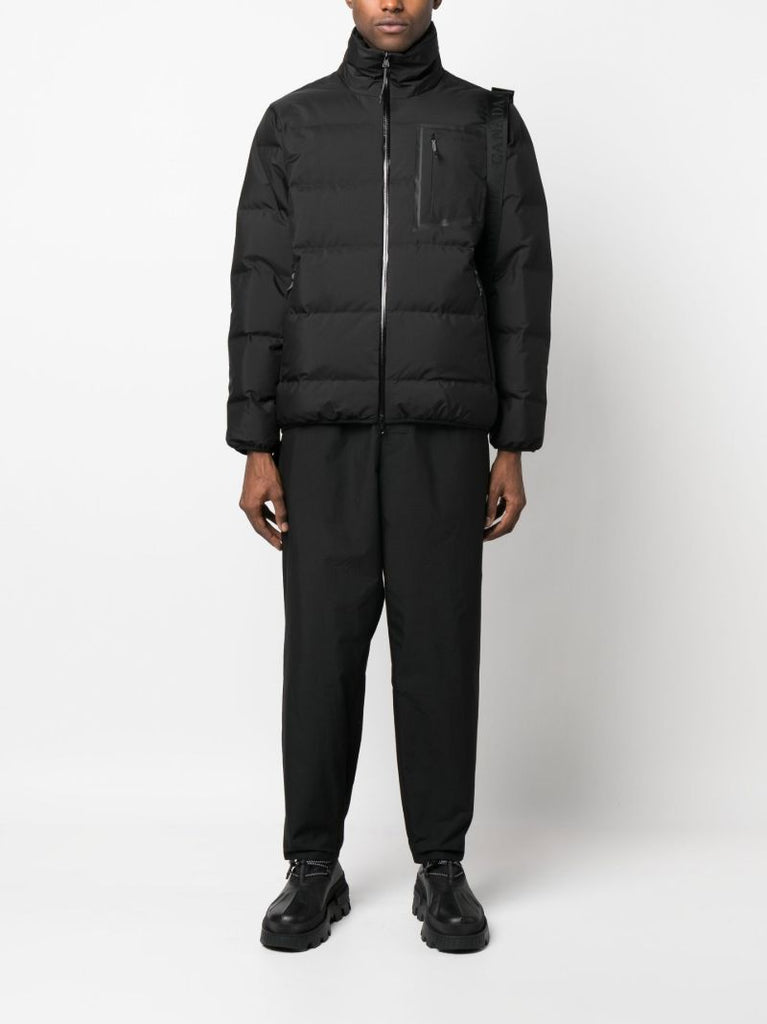 Black Emblem Padded Jacket