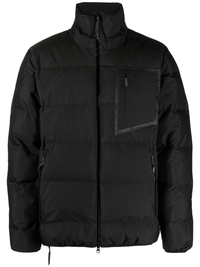 Black Emblem Padded Jacket