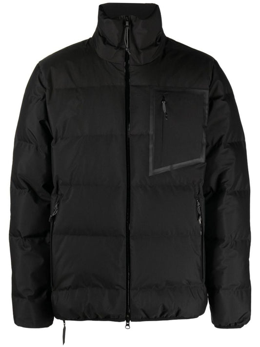Black Emblem Padded Jacket