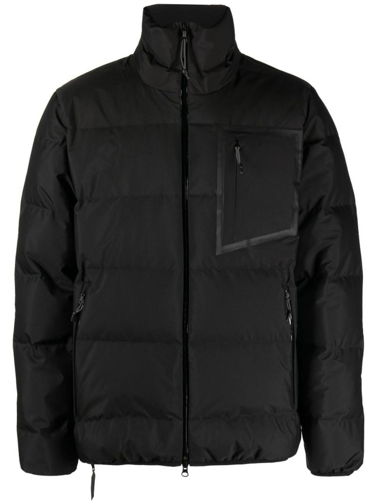 Black Emblem Padded Jacket