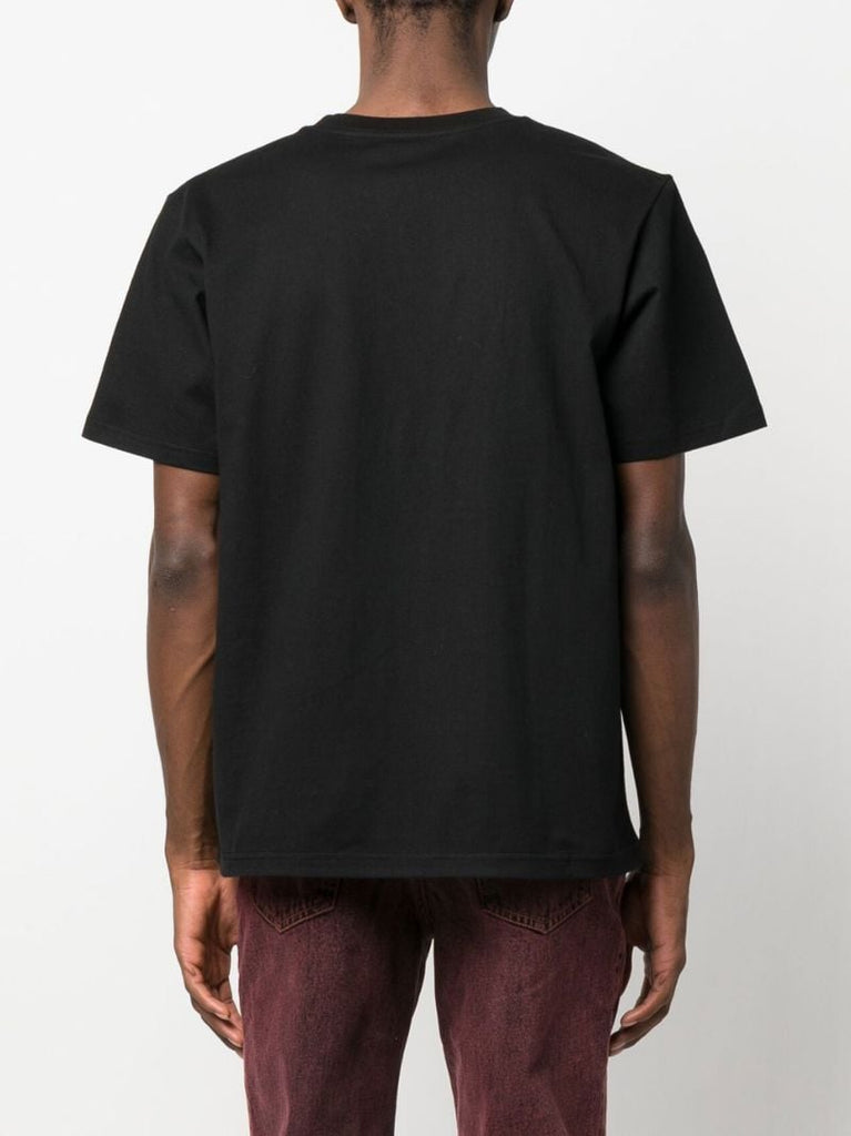 Black Corset Cotton T-shirt