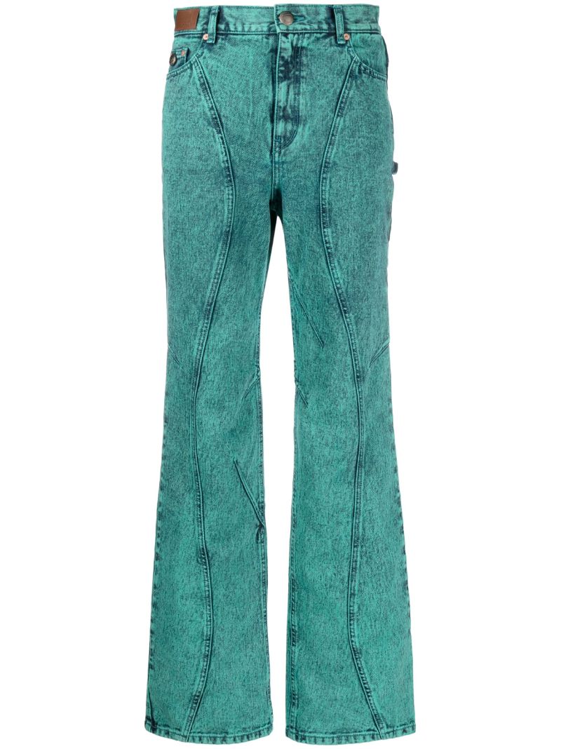 Blue Glen Straight-leg Jeans