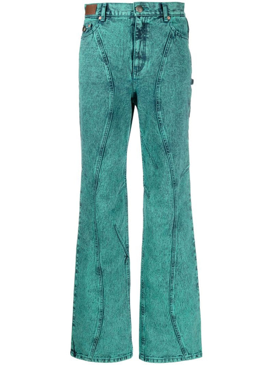 Blue Glen Straight-leg Jeans