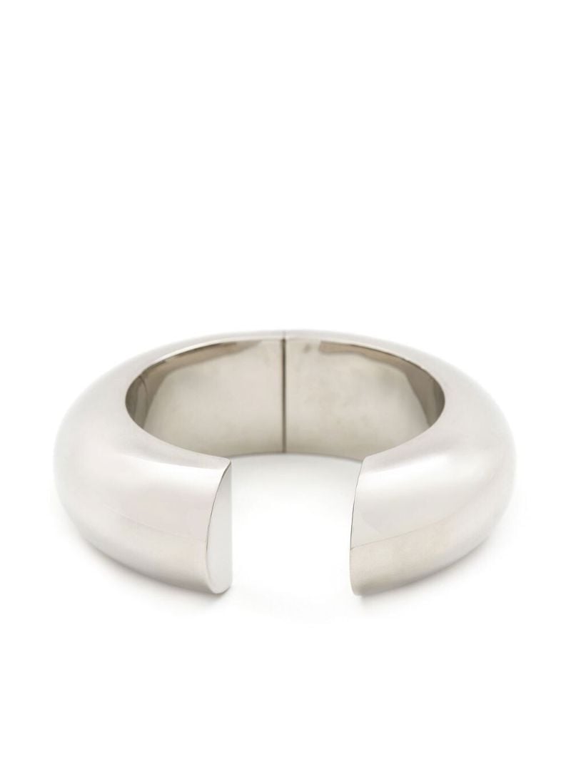 Silver-tone Broken Bracelet