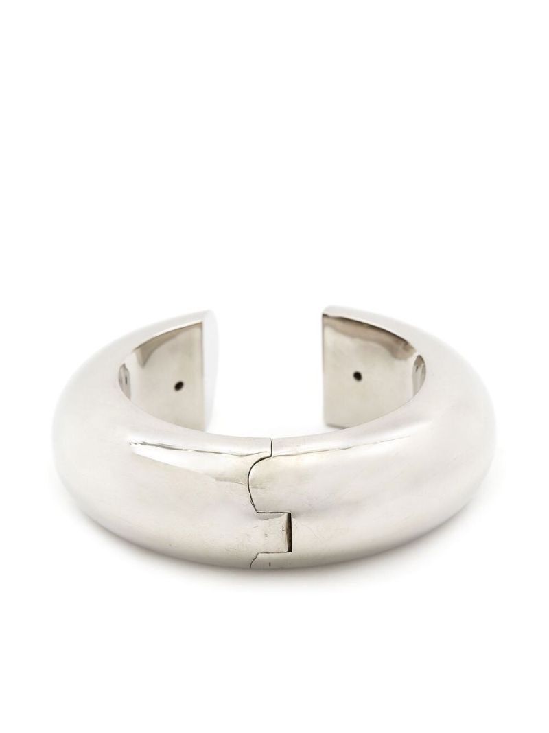 Silver-tone Broken Bracelet