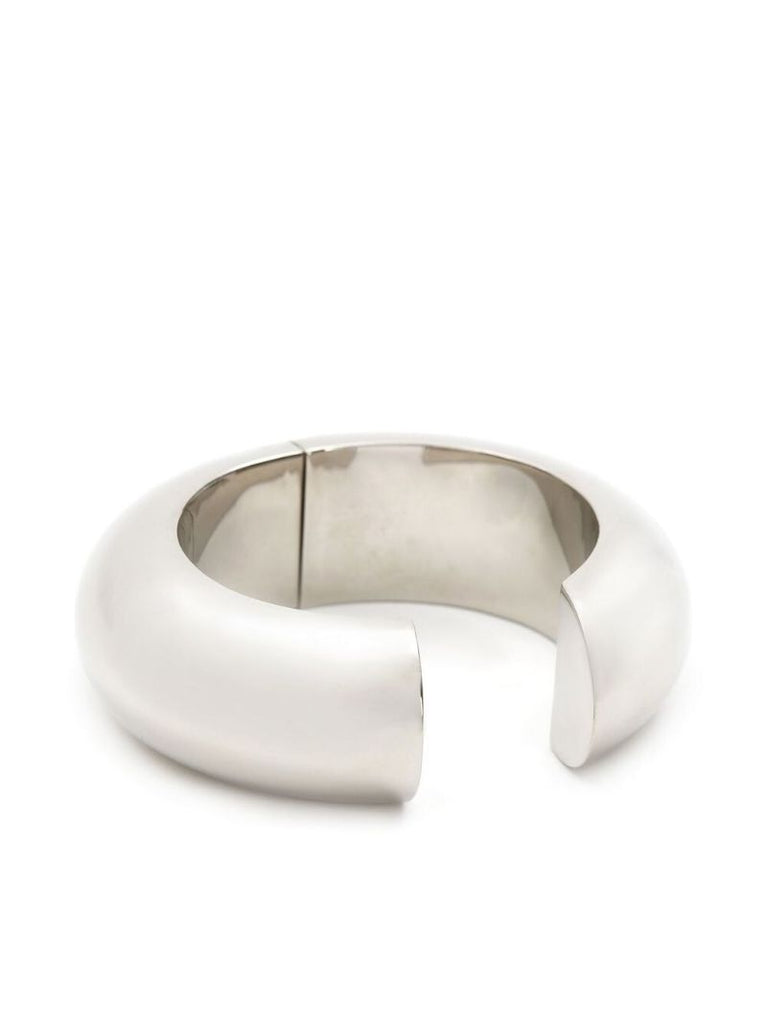 Silver-tone Broken Bracelet
