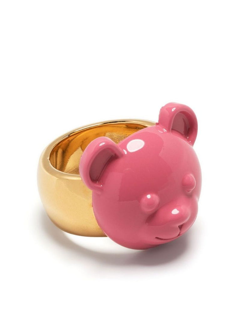 Pink Teddy Bear Ring