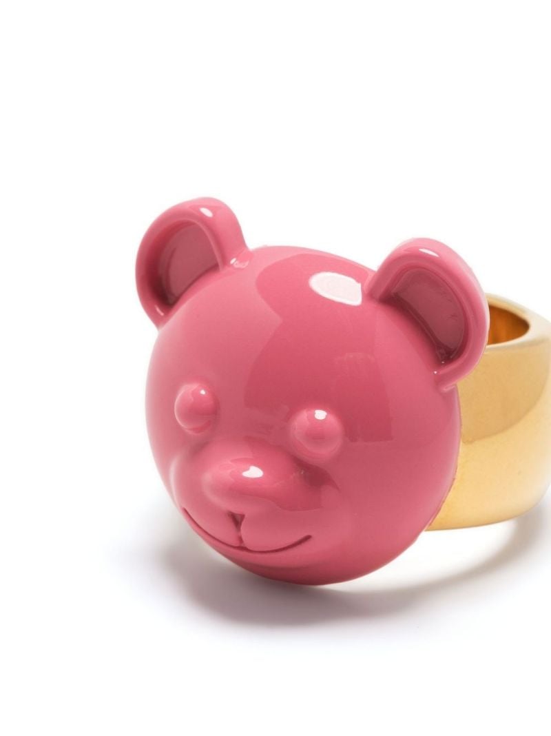 Pink Teddy Bear Ring