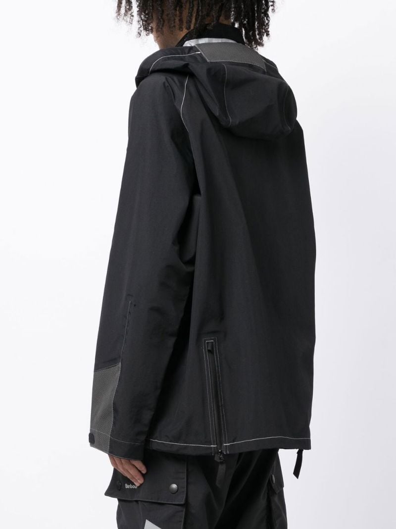 X and Wander Black 3l Hooded Jacket