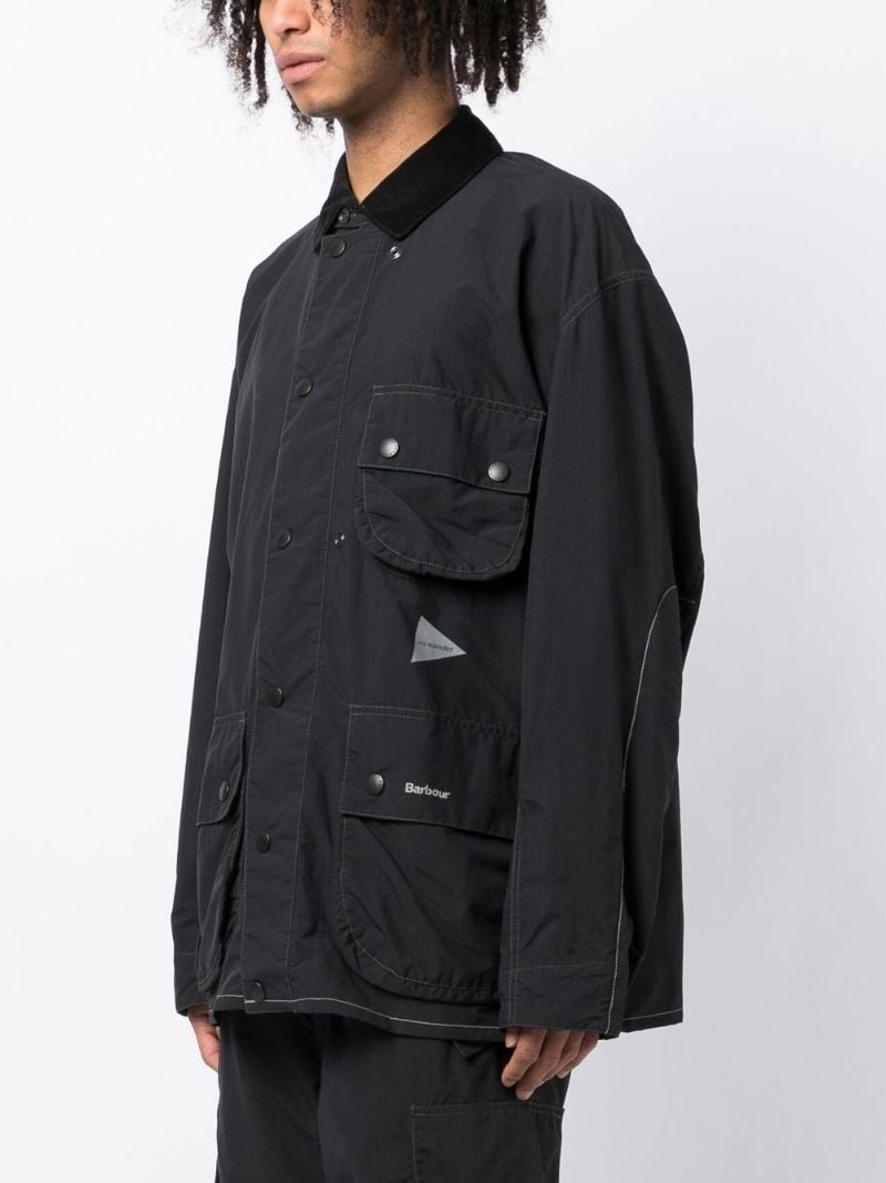 X and Wander Black Pivot Jacket