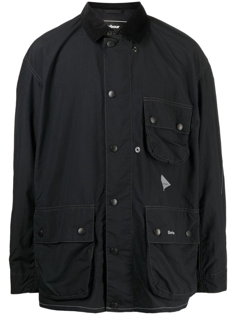 X and Wander Black Pivot Jacket