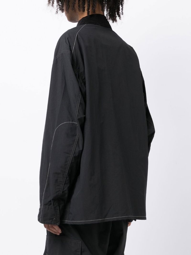 X and Wander Black Pivot Jacket