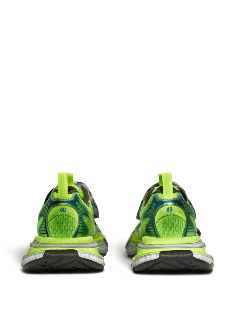 Green 3xl Panelled Sneakers