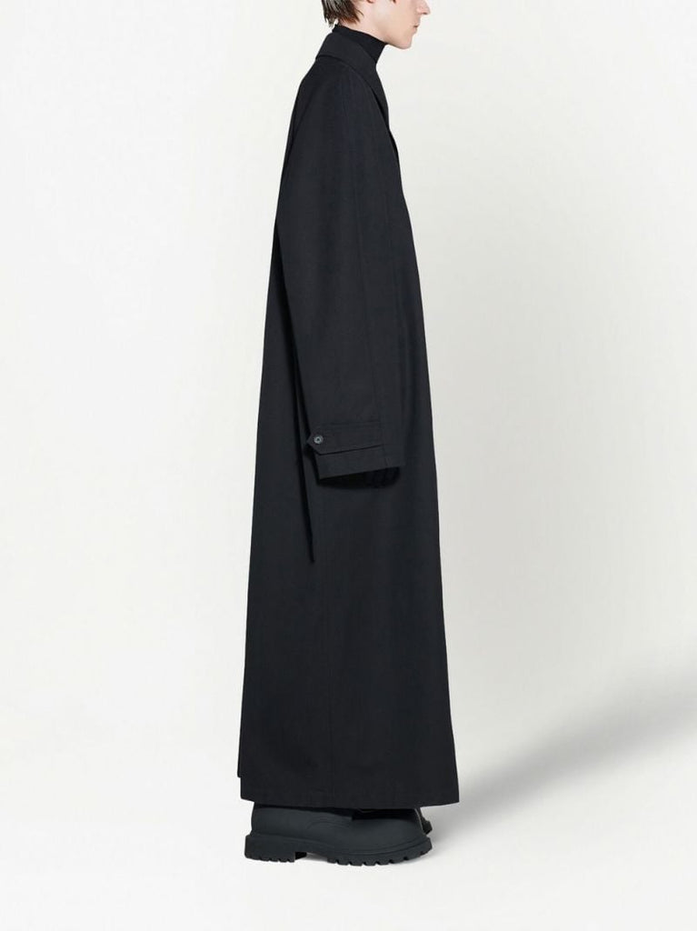 Black Maxi Car Coat