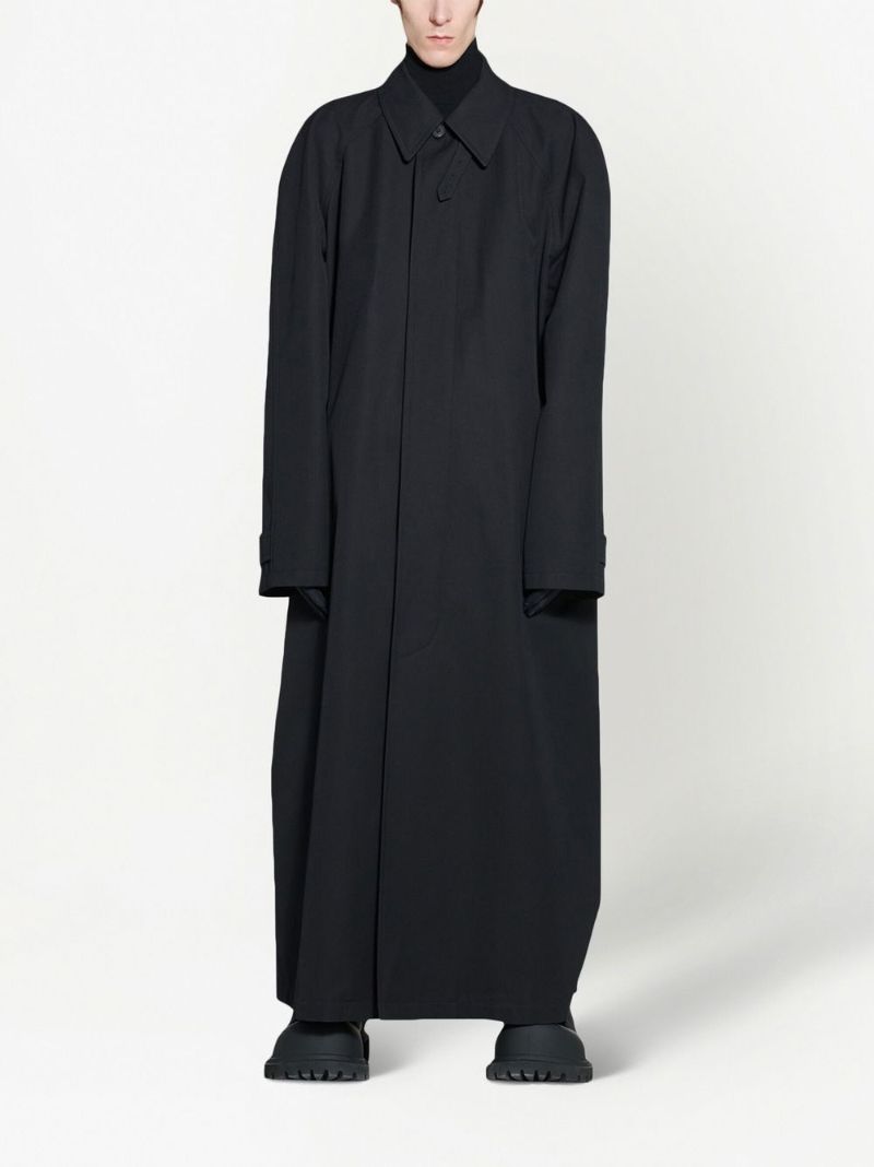 Black Maxi Car Coat